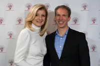 David Lee Jensen with Arianna Huffington