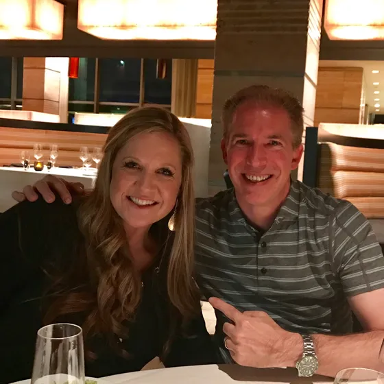 David Lee Jensen with Danelle Delgado