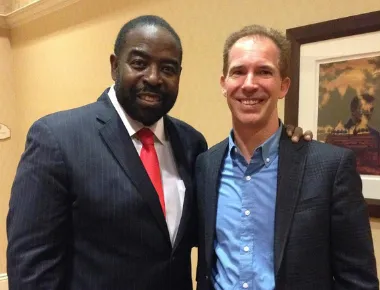 David Lee Jensen with Les Brown