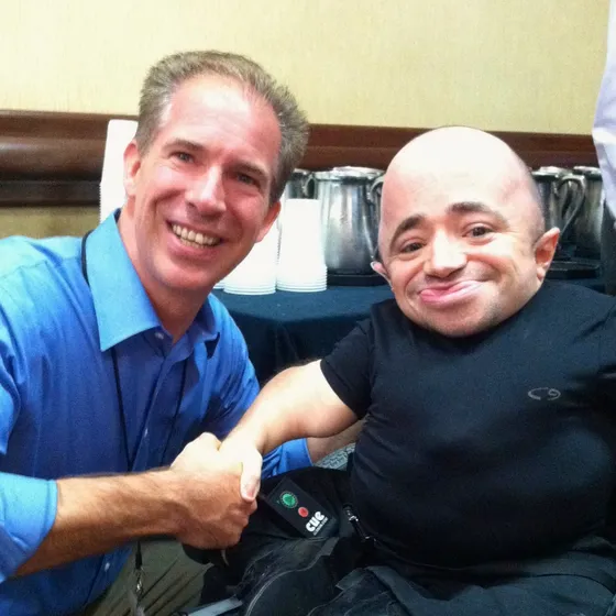 David Lee Jensen with Sean Stephenson