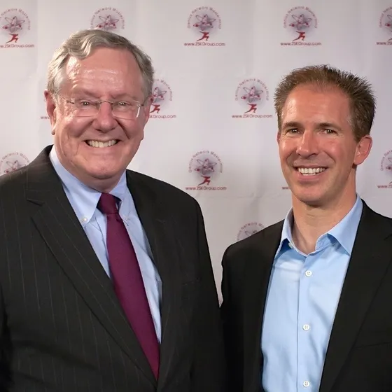David Lee Jensen with Steve Forbes
